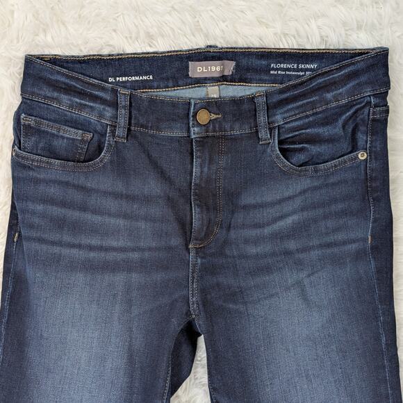 DL1961 DL Performance Florence Skinny Mid-Rise Instasculpt 30" Jeans Size 29 - Picture 7 of 12